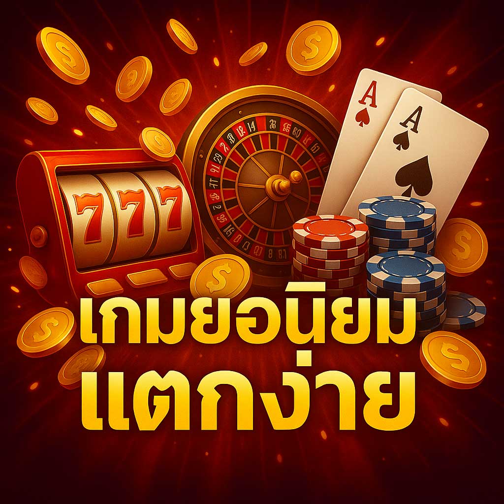เกมยอดนิยมแตกง่าย 2025 เล่นง่าย โบนัสเยอะ ทำเงินได้จริง